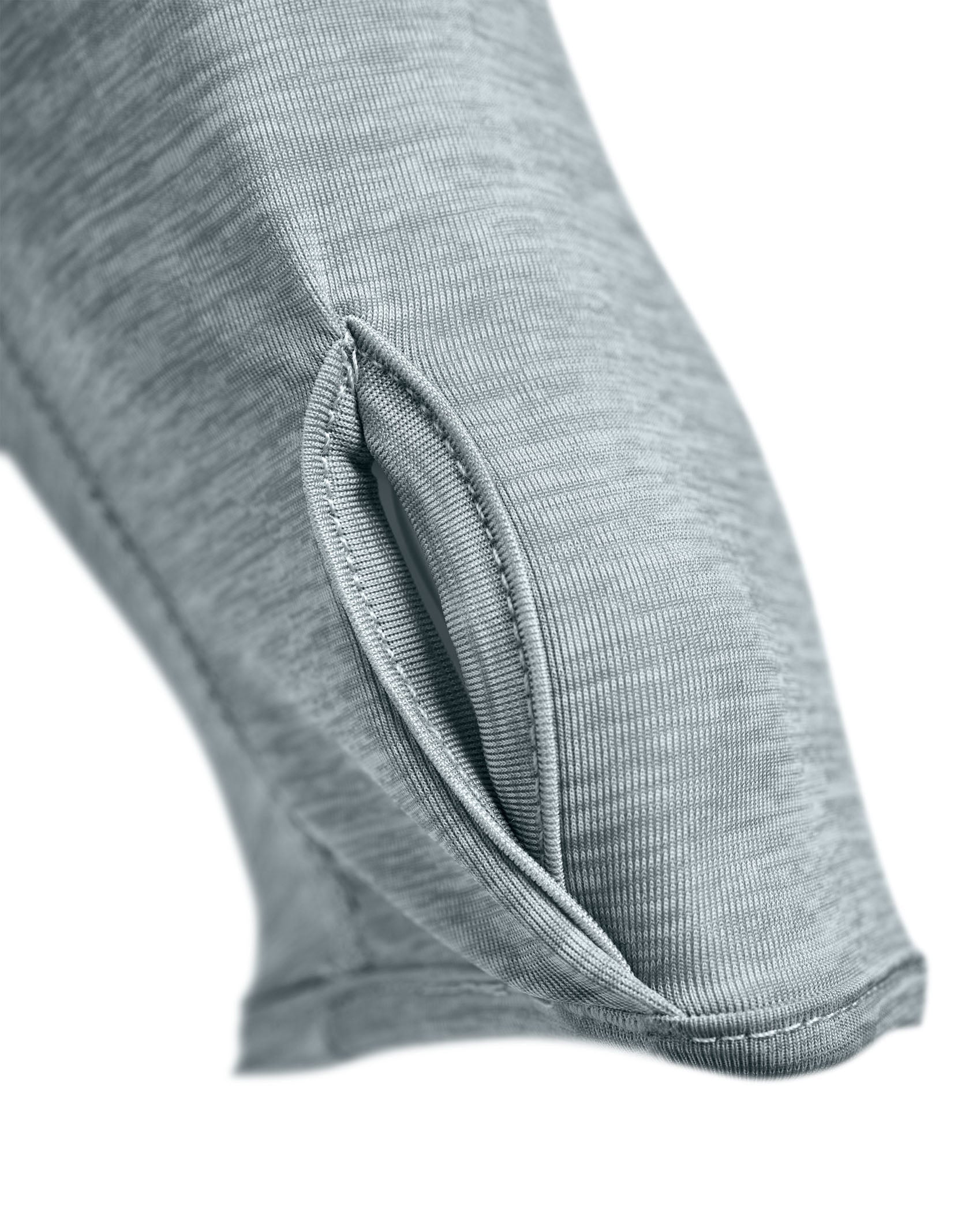 Iconic Hooded Active Performance - Grey Heater