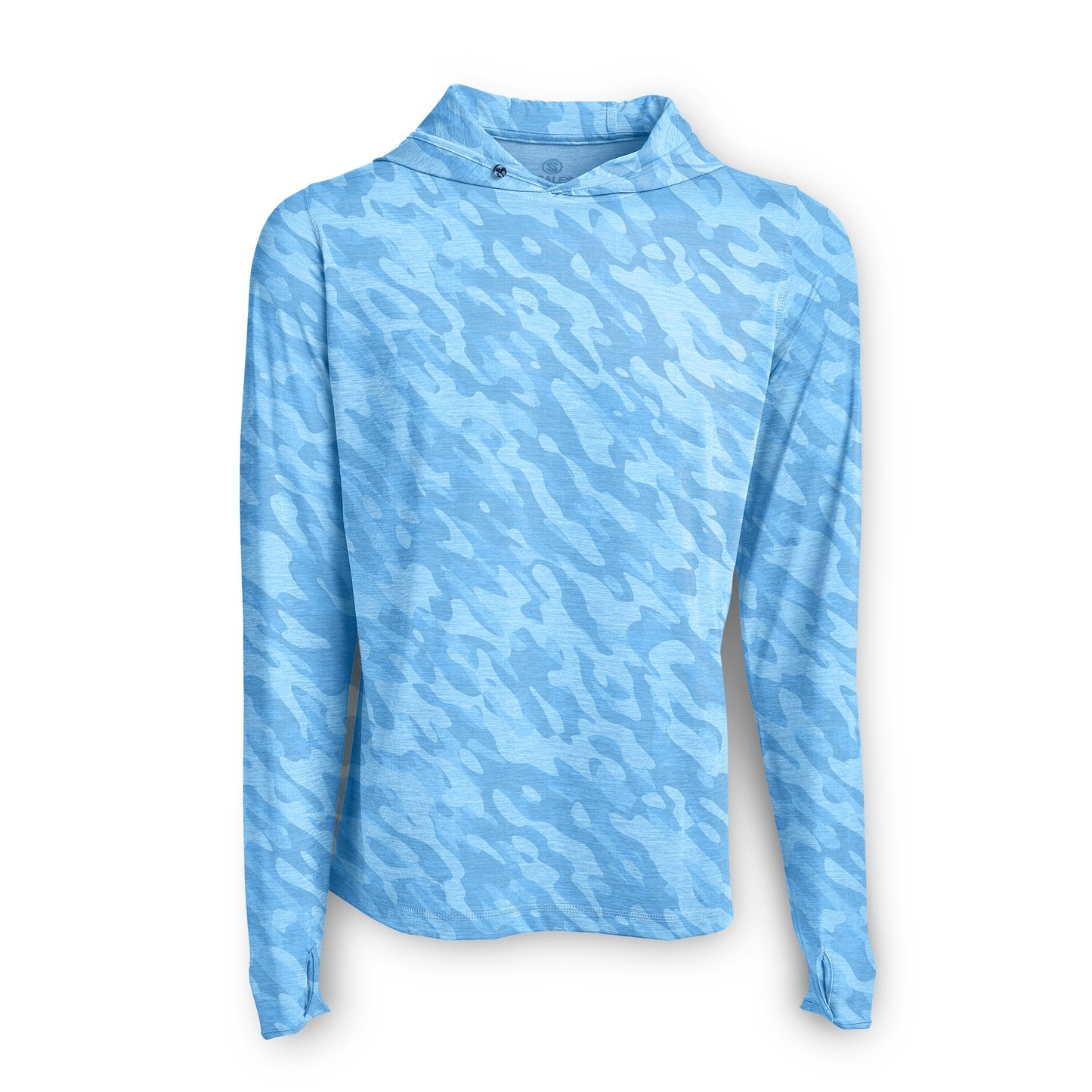 True Camo Hooded Active Performance - Blue Camo