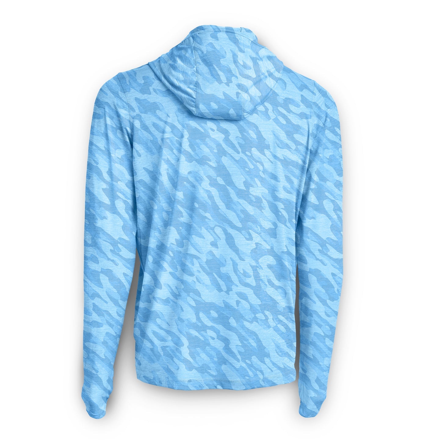 True Camo Hooded Active Performance - Blue Camo