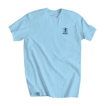 Offshore Cart Premium SS Tee - Light Blue