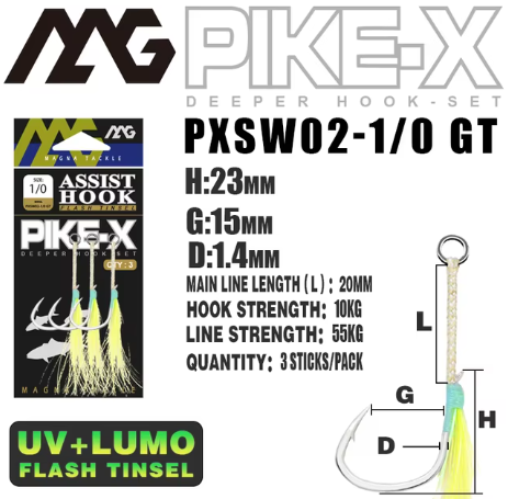Pike-X Assist hook