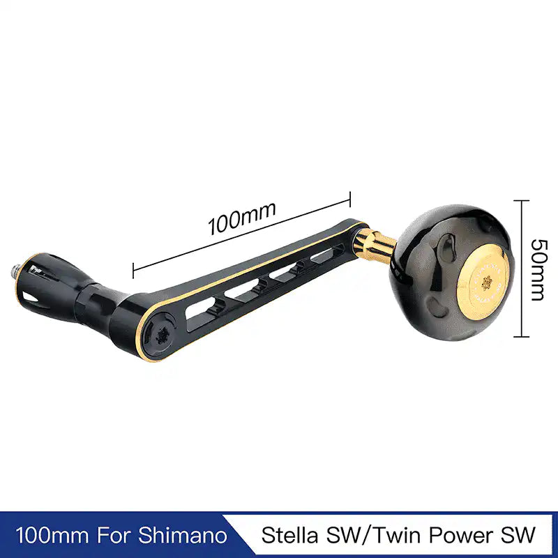 Gomexus Aluminum Handle with Titanium Knob For Stella SW 8000-20000