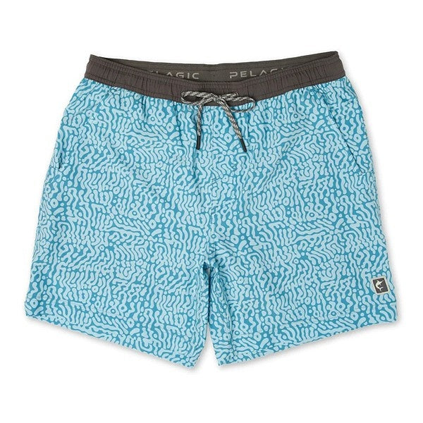 Leiday Elastic Waist Lined Shorts 17"