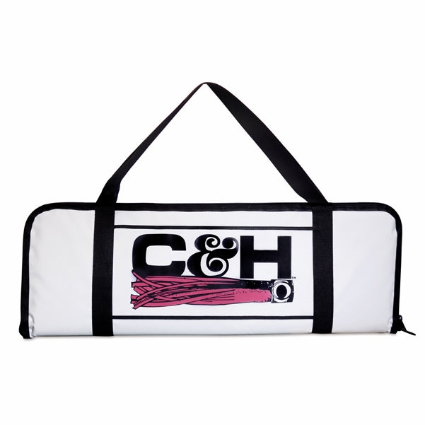 C&H, Bait Bag, 13 in X 36 in / 33 cm x 91.4 cm, with Freezer-Pack Pockets, White