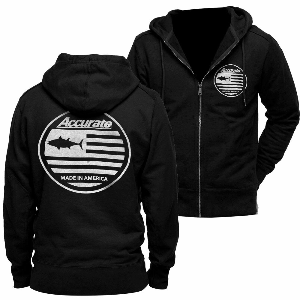 Tuna Flag zip front sweatshirt
