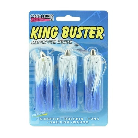 C&H, King Buster Lure, 1/8 oz / 3.5 g Head, 2.5 in / 6.35 cm