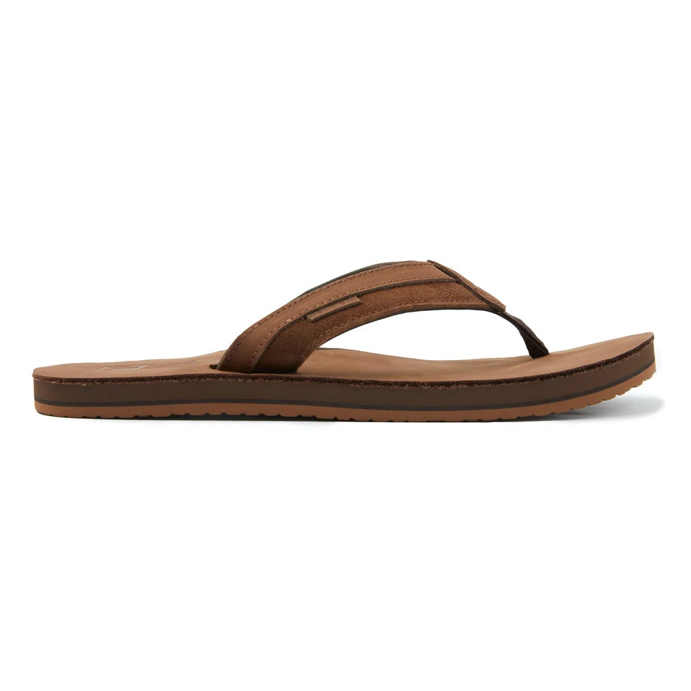 Mai Tai Leather Sandals Brown