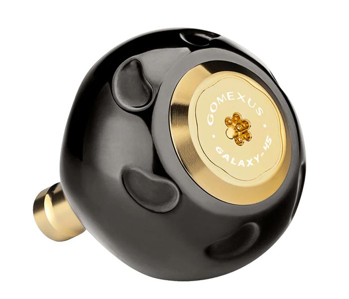 Gomexus Titanium Reel Power Knob 41mm BLACK GOLD