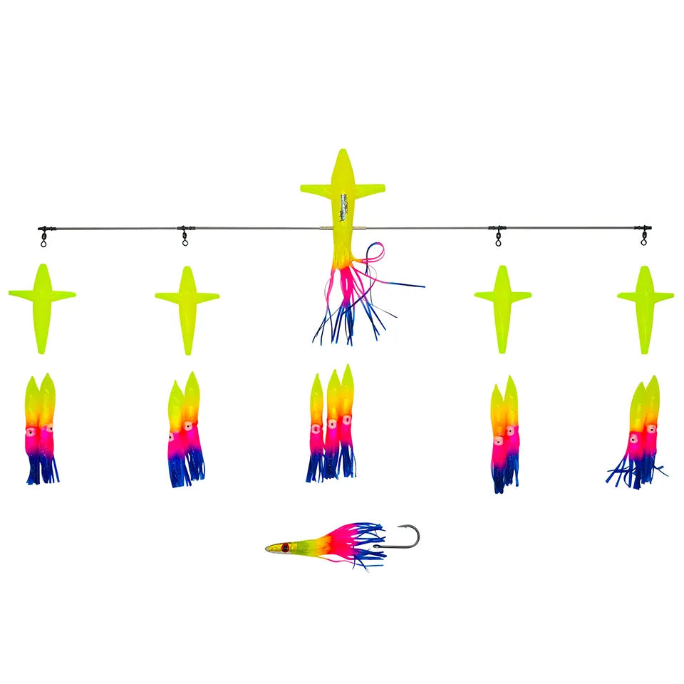 36" Super Splash Bat with 6" Wingman Squid