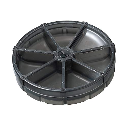 Parts Case 75R 6 Pockets 75 mm Black