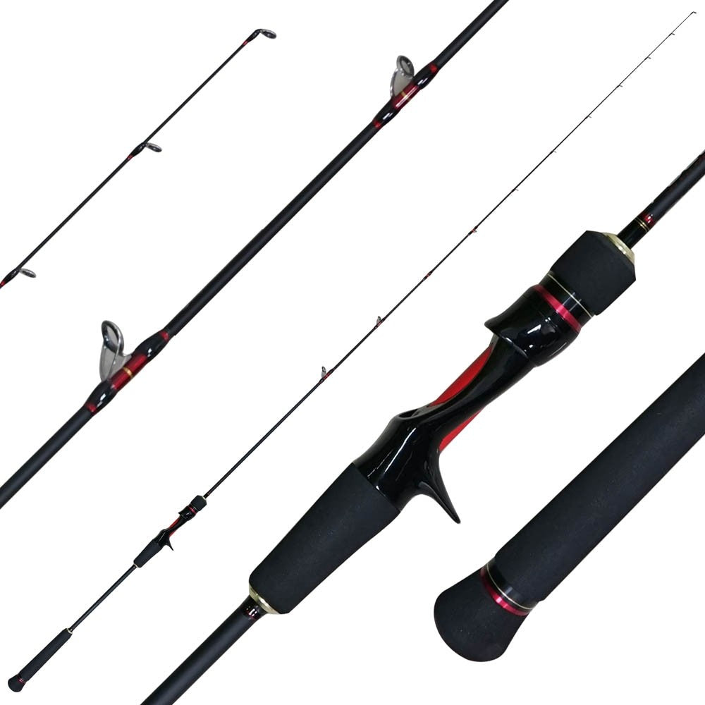 Major Craft FSTR-B67L Fullsoli TAI Rubber 6.7ft Baitcasting Rod 80g