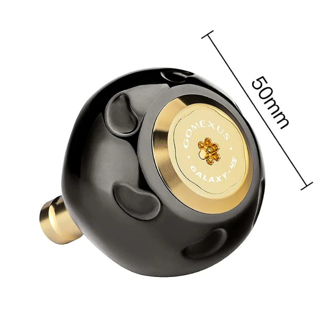 Gomexus TB50 Knob Alu Black 50mm Shimano B