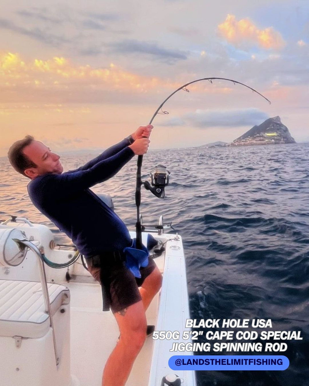Black Hole USA Cape Cod Special 1pc Jigging Rods