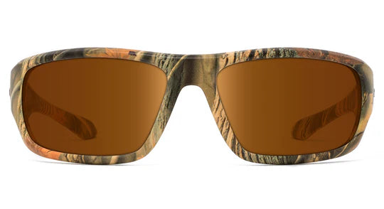 APACHE - NIRTECH® Polarized Poly-Carbonate Camouflage Lens Color: Brown/Amber
