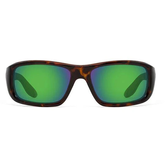 FALCON - NIRTECH® Polarized Poly-Carbonate Tortoise Lens Color: Green Mirror/Brown