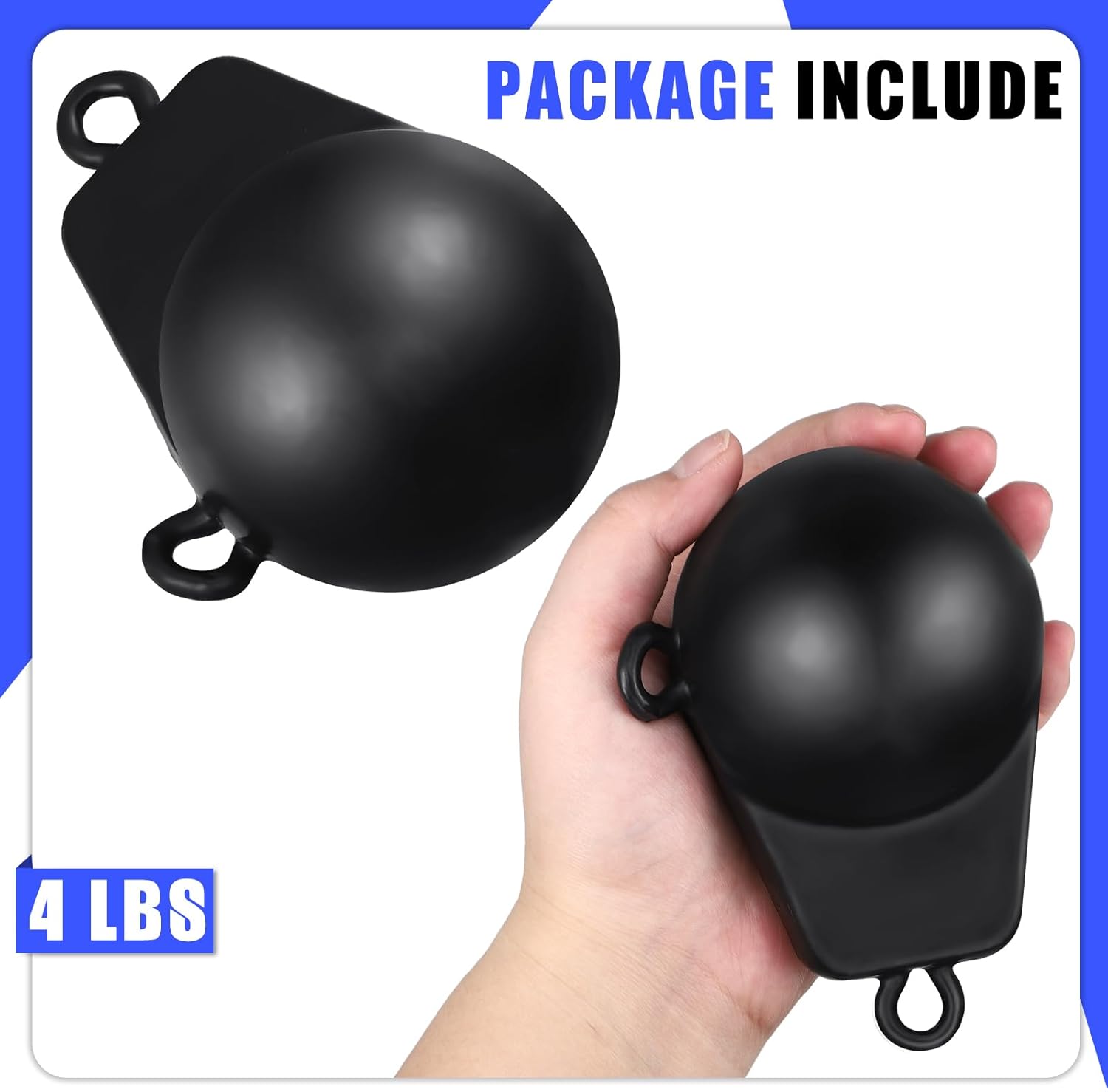 Round Type Downrigger 4LB