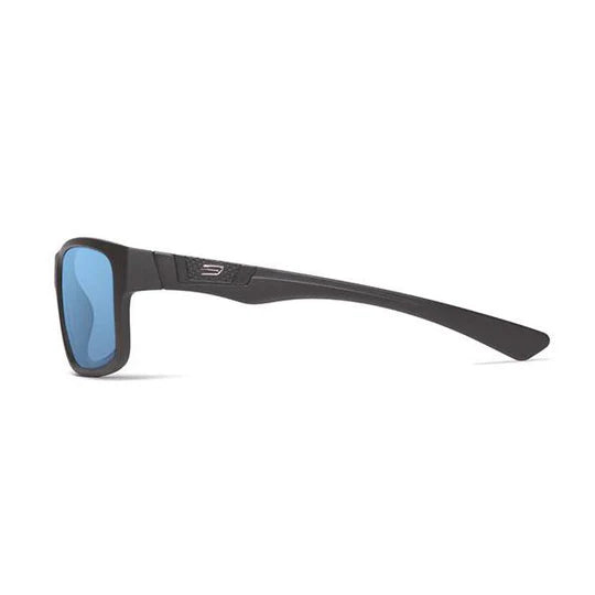 TOLEDO - NIRTECH® Poly-Carbonate Matte Black Lens Color: Gray