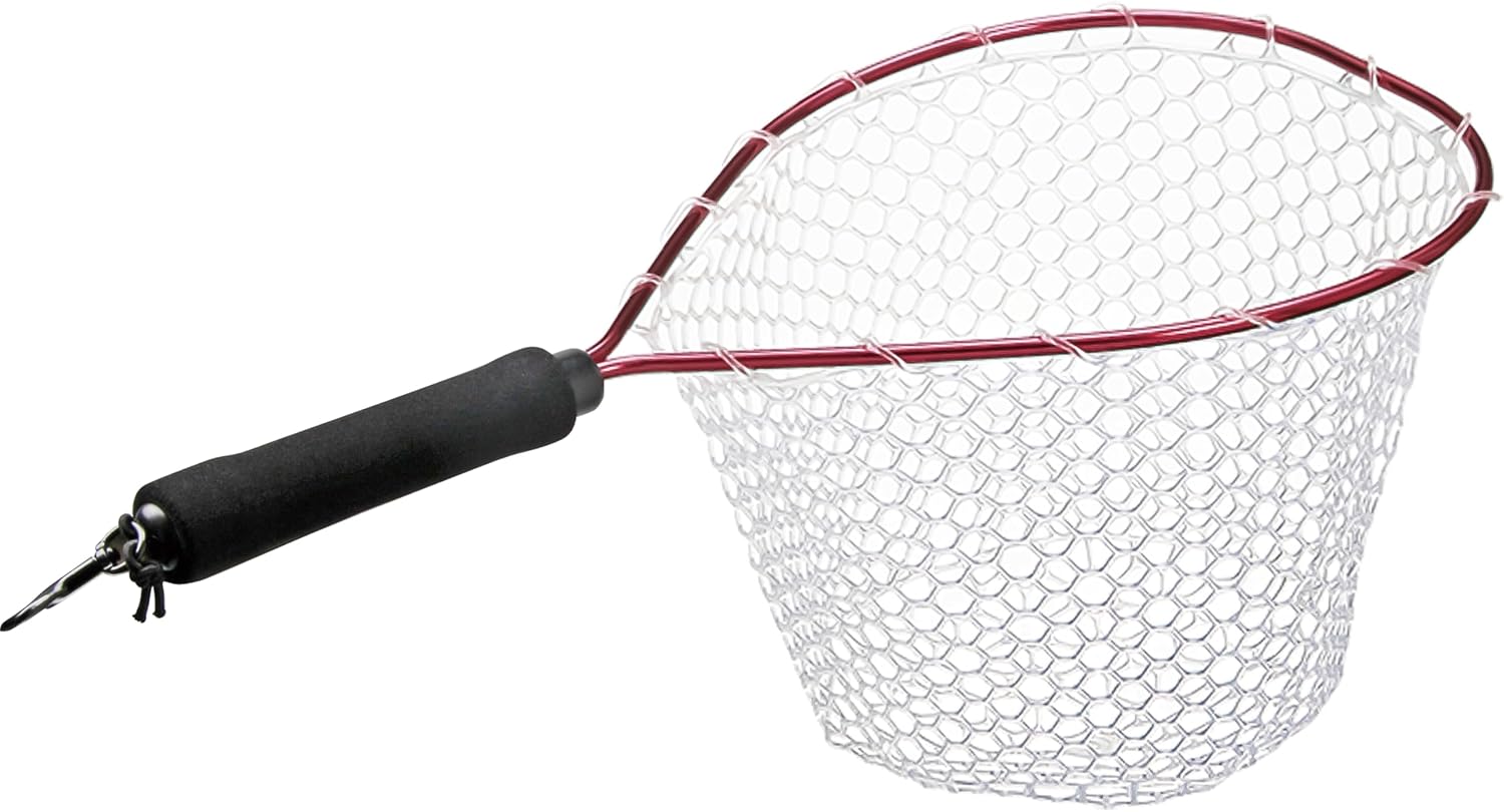 RUBBER LANDING NET SHORT GRIP