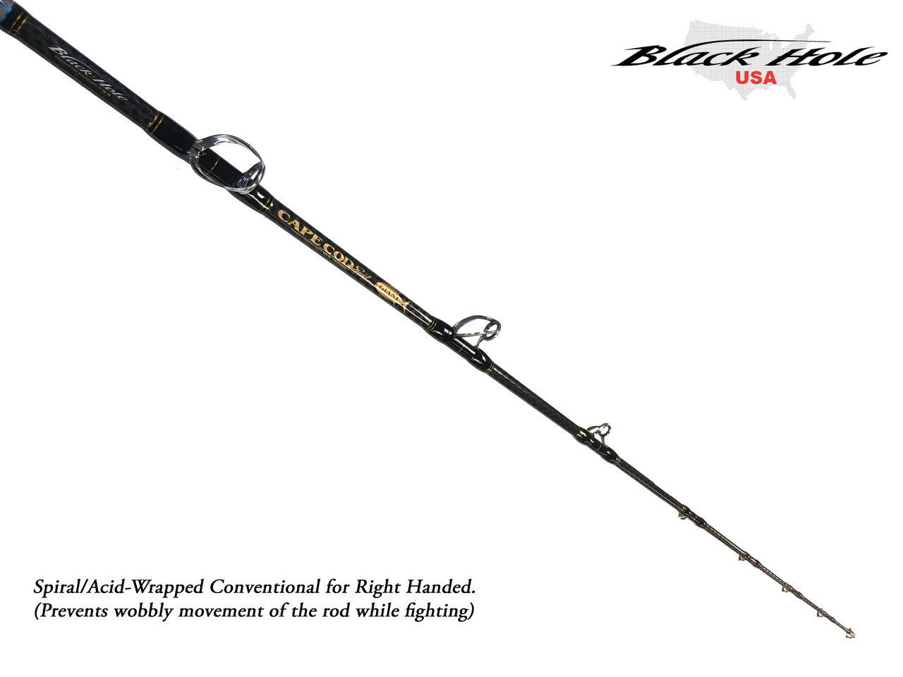 Black Hole 7' GIANT Trolling/Big Game Stand-up Jigging Rod