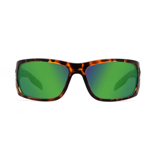 OKEECHOBEE - NIRTECH® Polarized Poly-Carbonate Matte Tortoise Lens Color: Green
