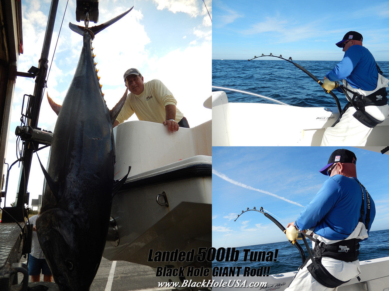 Black Hole 7' GIANT Trolling/Big Game Stand-up Jigging Rod