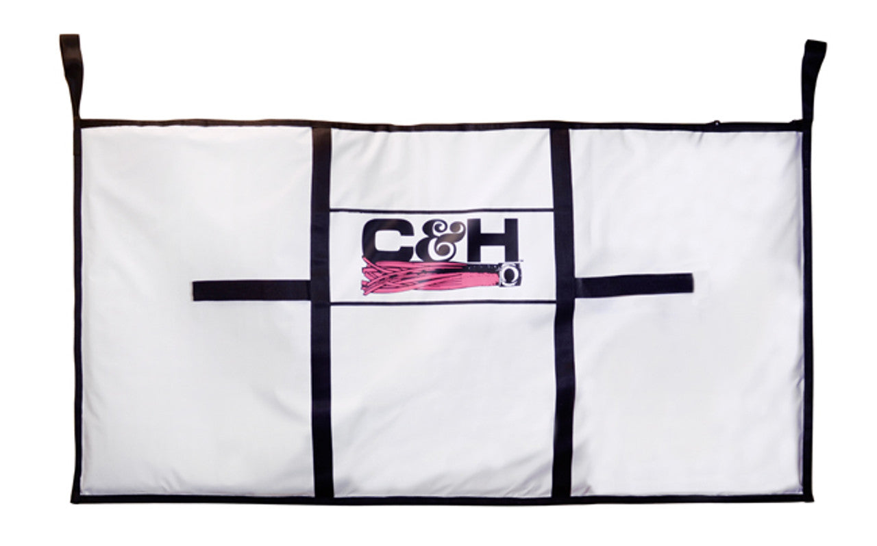 C&H Lures - Tournament Fish Bag, Large 36 in x 74 in / 91.4 cm x 187.9 cm, White