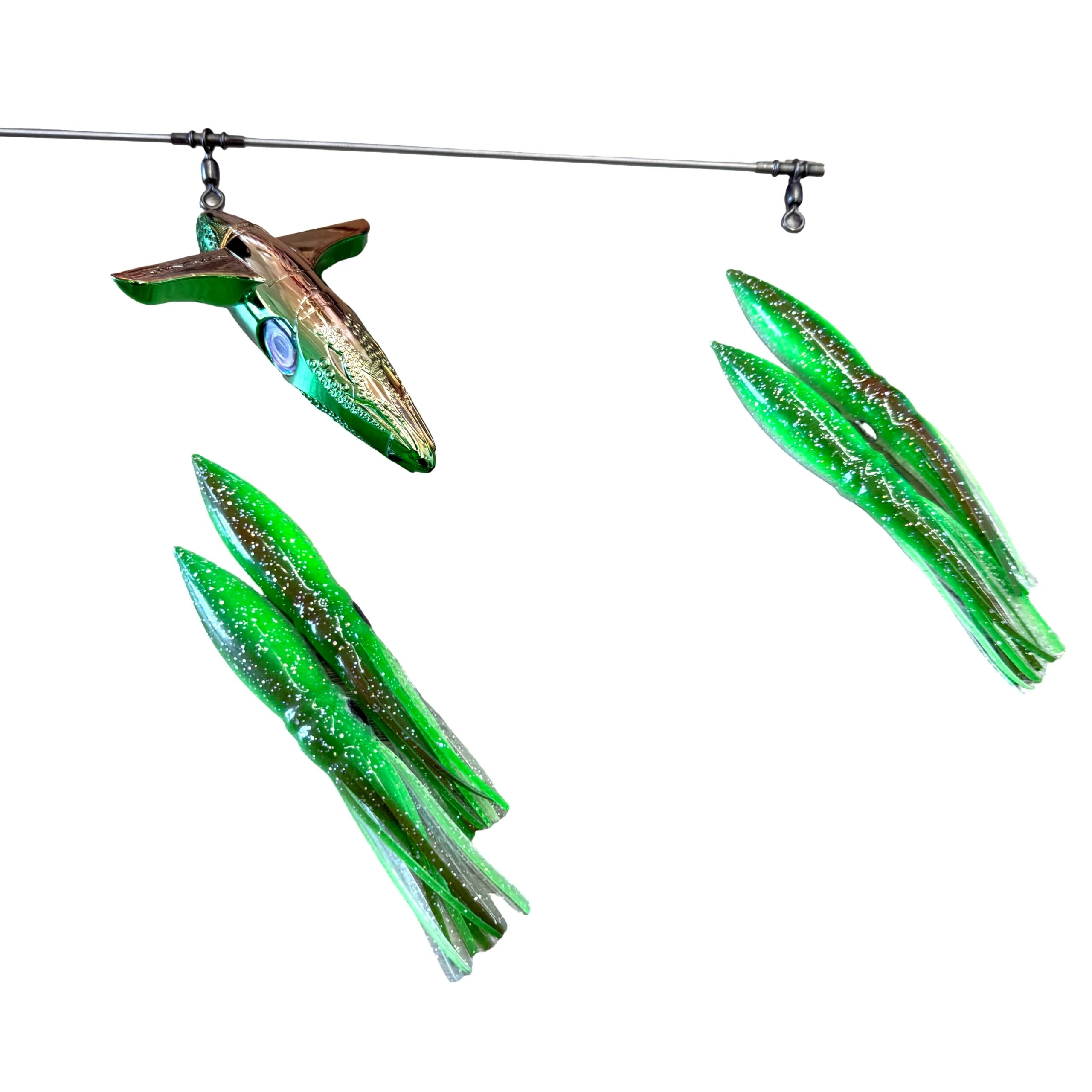 36" Wingman with 6" Shell Squid
