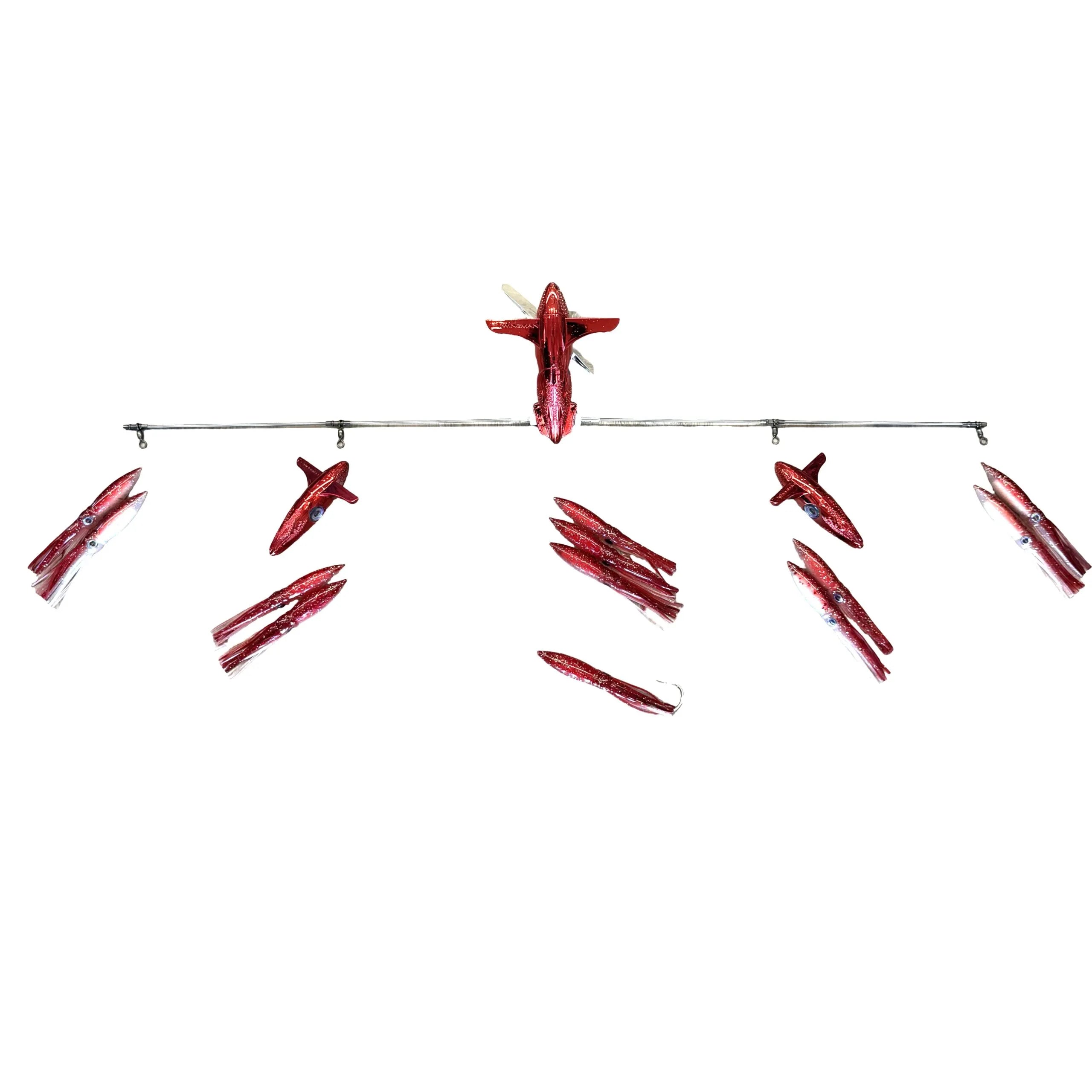 36" Wingman with 6" Shell Squid