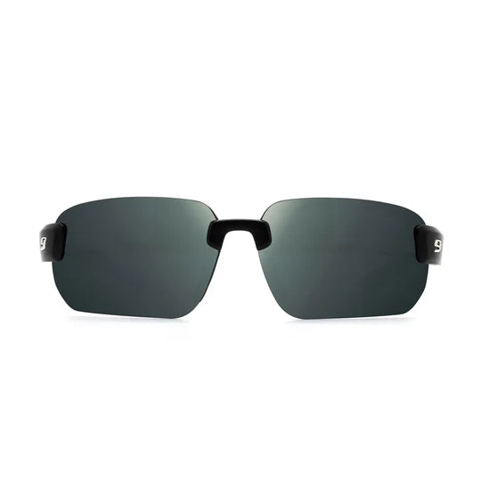 OAHE - NIRTECH® Polarized Poly-Carbonate Matte Black Lens Color: Gray