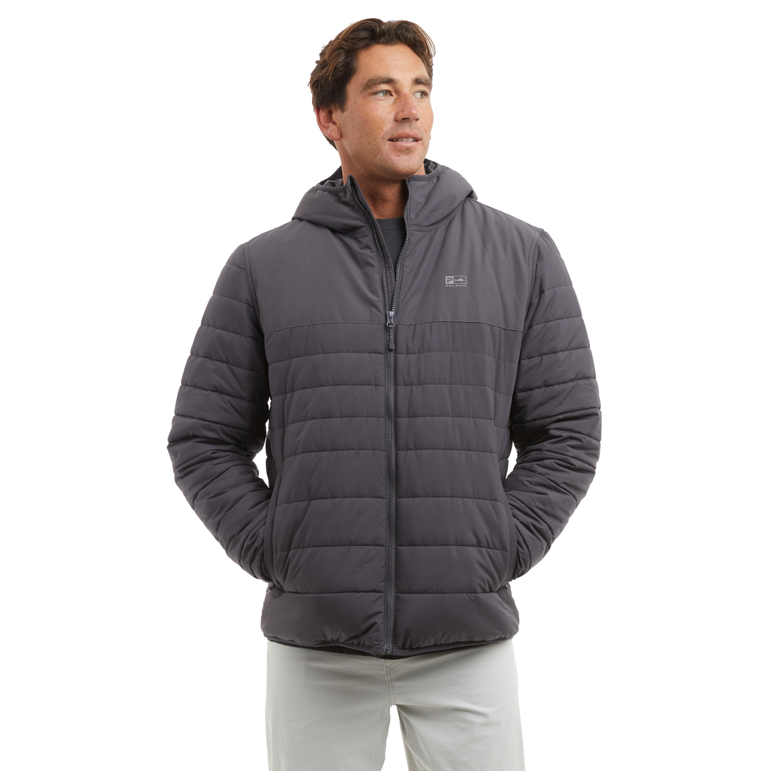 Pelagic Cold Front Puff Puffer Jacket Graphite