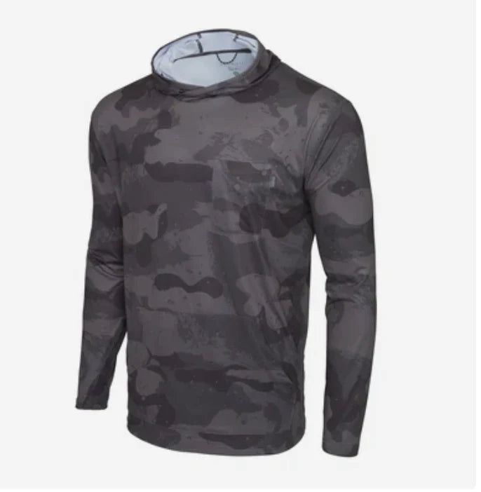 Free Spool Hooded- Brush Camo