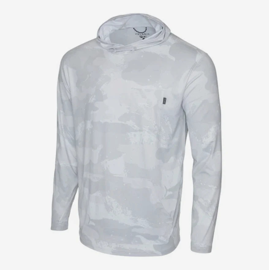 Free Spool Hooded- Brush Camo