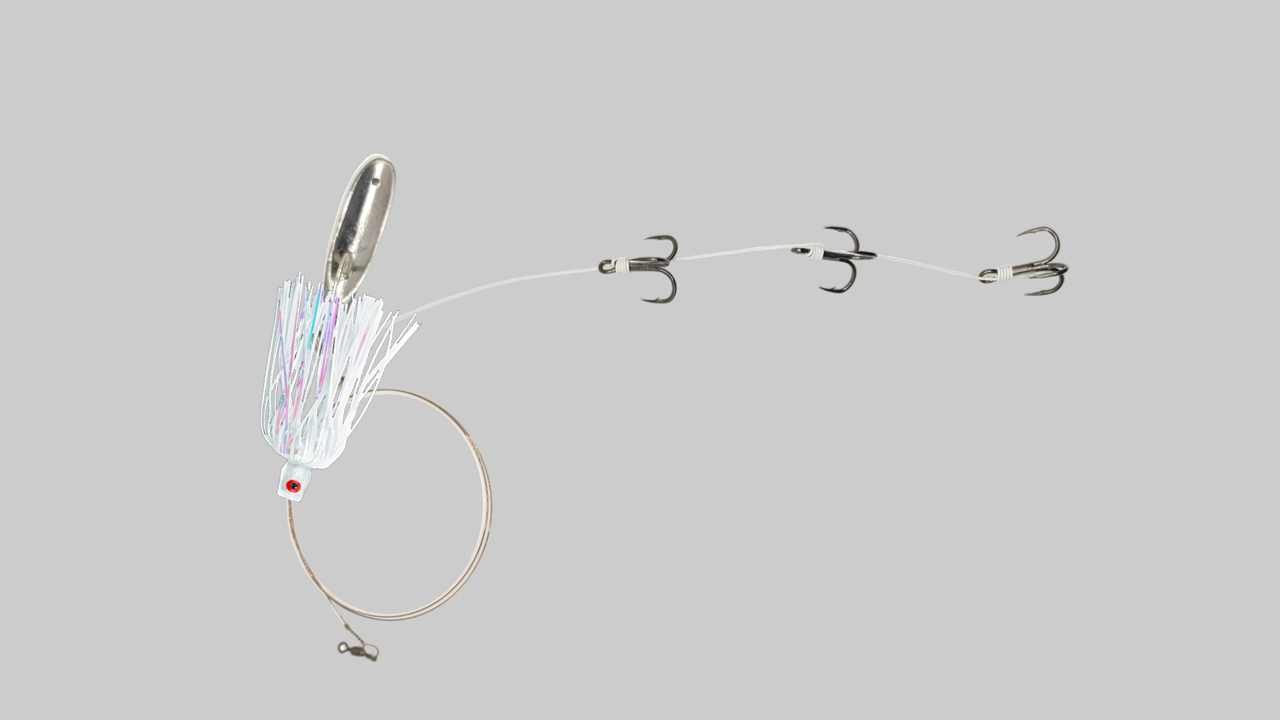 KingRig 7x7 White Wire DeadBait