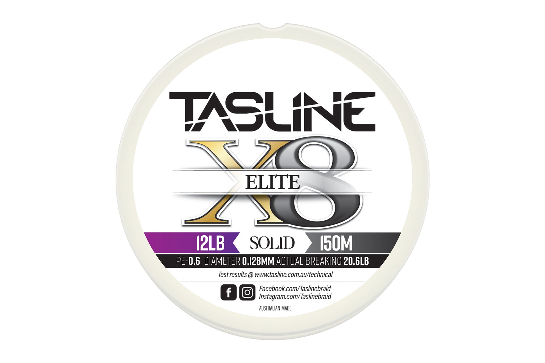 Tasline Elite White 8lb