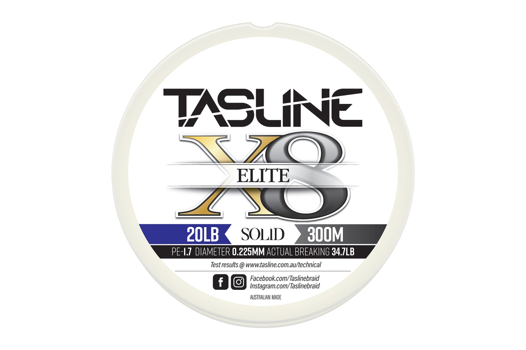 Tasline Elite White 8lb