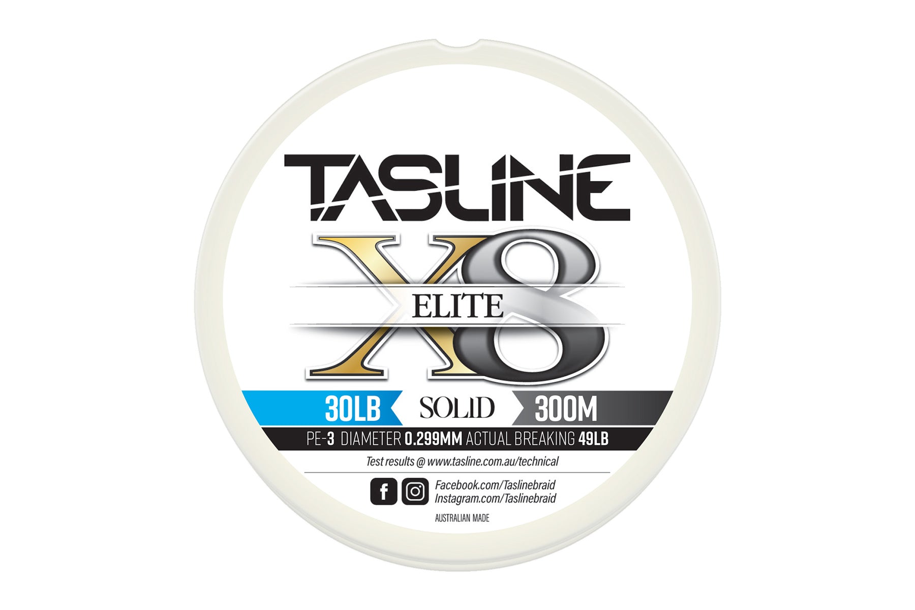 Tasline Elite White 8lb