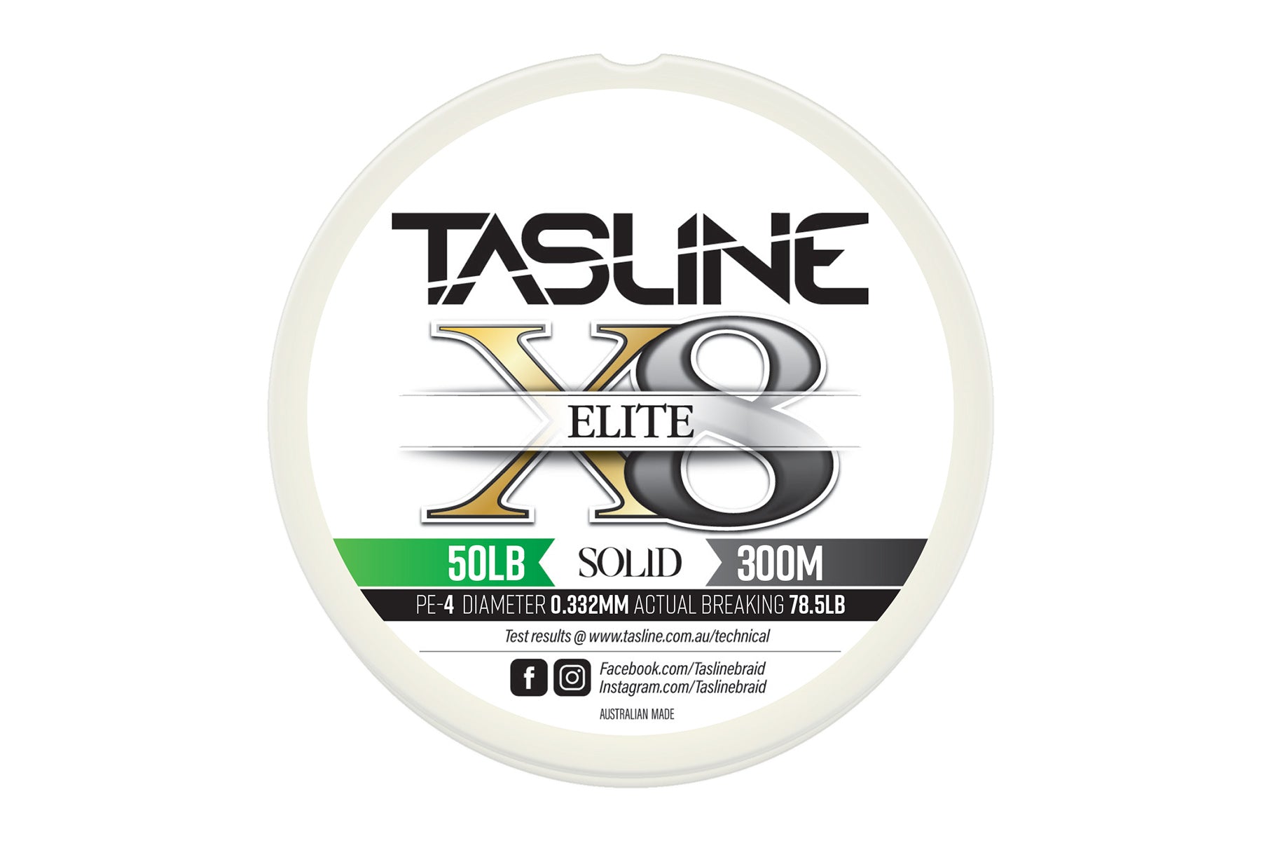 Tasline Elite White 8lb