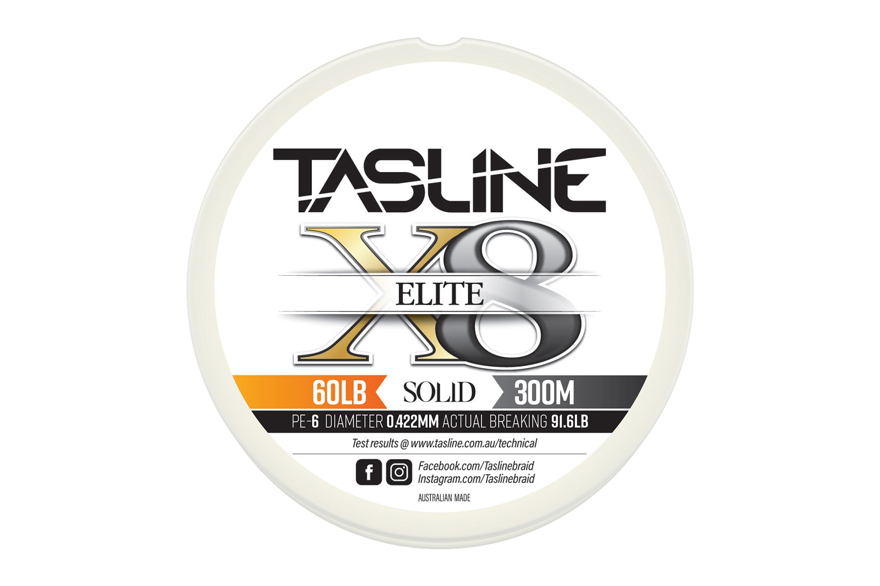 Tasline Elite White 8lb