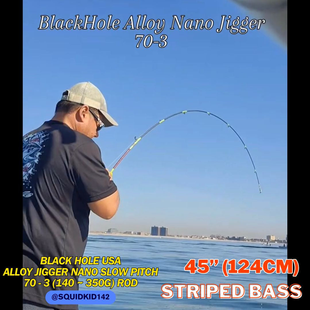 Alloy Jigger Nano Slow Pitch Jigging Rods