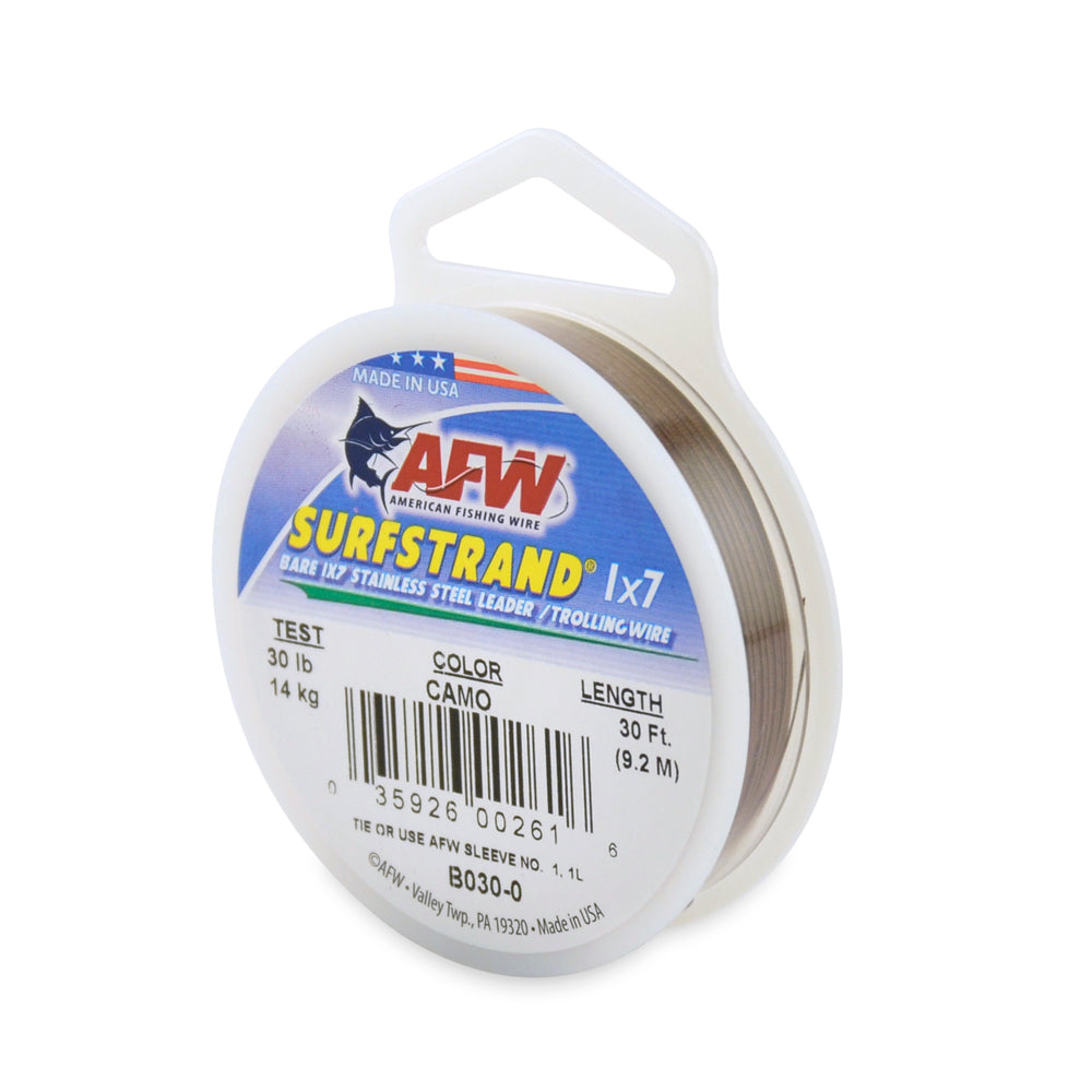 Surfstrand, Bare 1x7 Stainless Steel Leader Wire