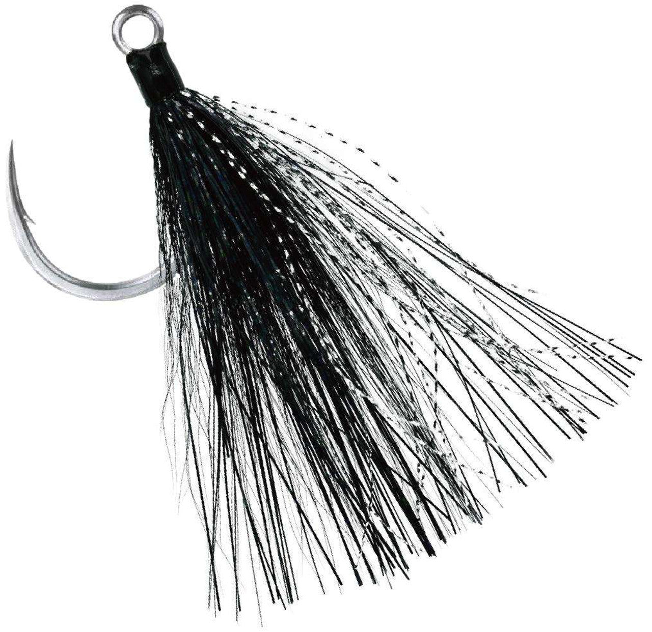 BKK Lone Diablo Bucktail Inline Single Hooks