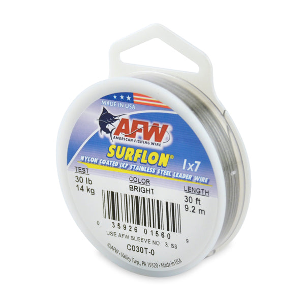 Surflon Nylon Coated 1x7 Stainless Leader