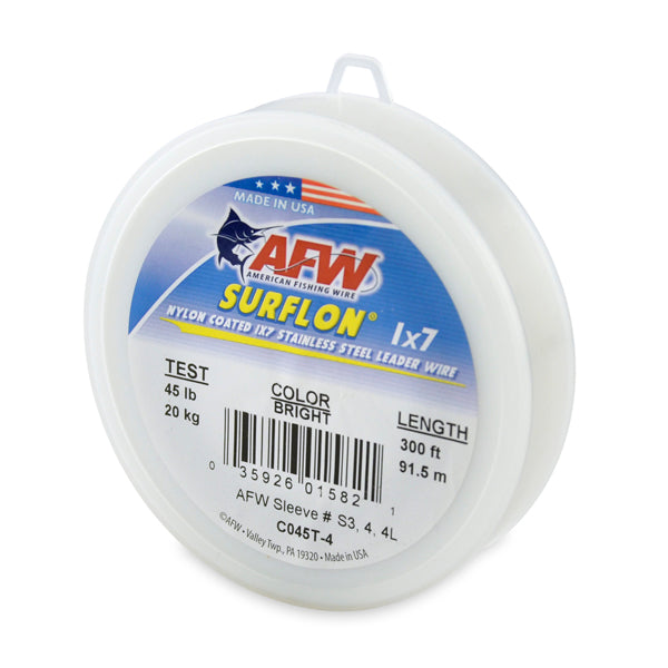 Surflon Nylon Coated 1x7 Stainless Leader