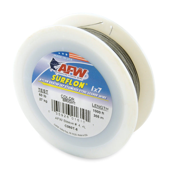 Surflon Nylon Coated 1x7 Stainless Leader