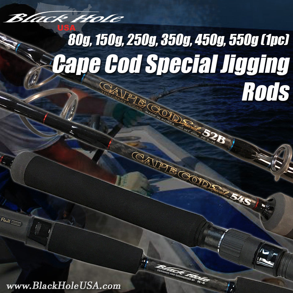 Black Hole USA Cape Cod Special 1pc Jigging Rods