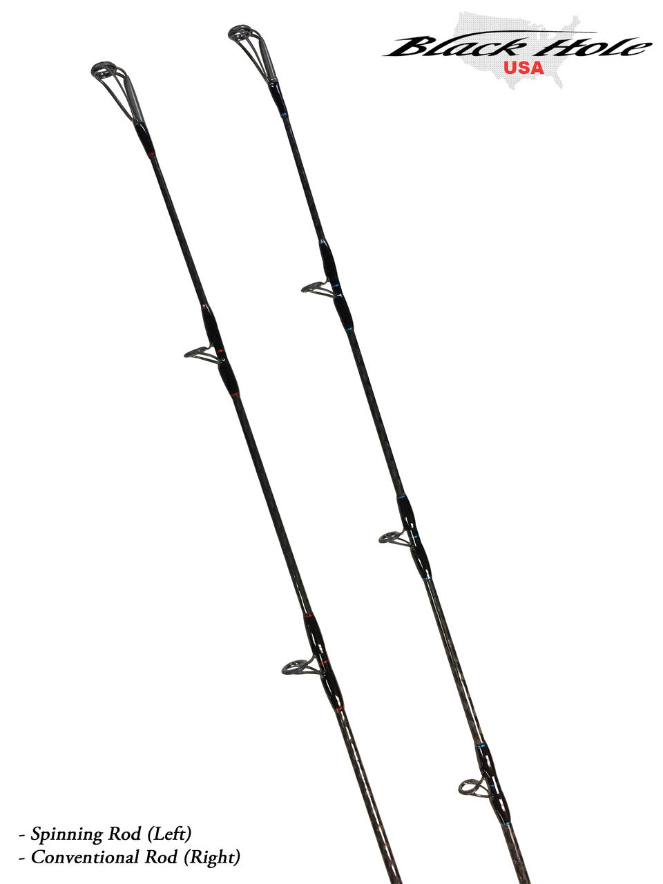 Black Hole USA Cape Cod Special 1pc Jigging Rods