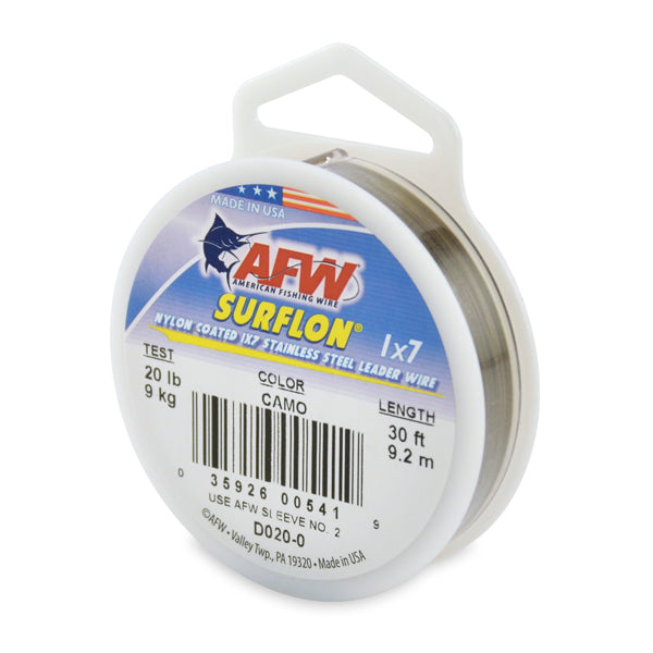 Surflon Nylon Coated 1x7 Stainless Leader