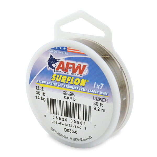 Surflon Nylon Coated 1x7 Stainless Leader