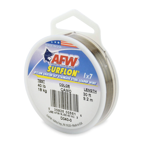 Surflon Nylon Coated 1x7 Stainless Leader