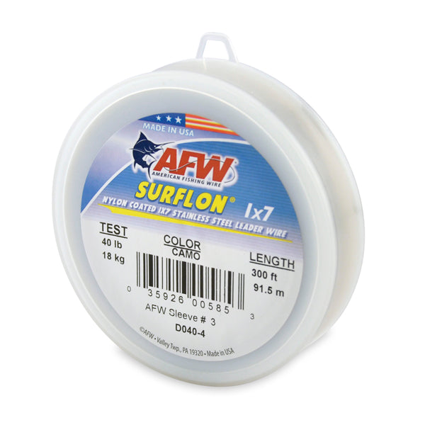 Surflon Nylon Coated 1x7 Stainless Leader